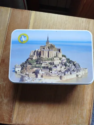 Lata metálica Mont Saint-Michel