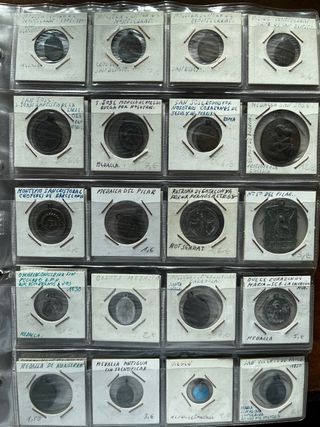 Álbum de medallas religiosas