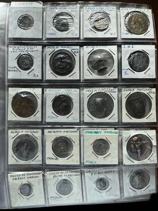 Álbum de medallas religiosas