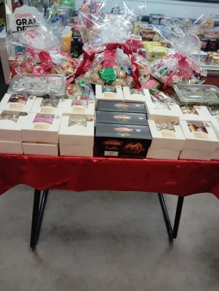 Mesa de campo blanca