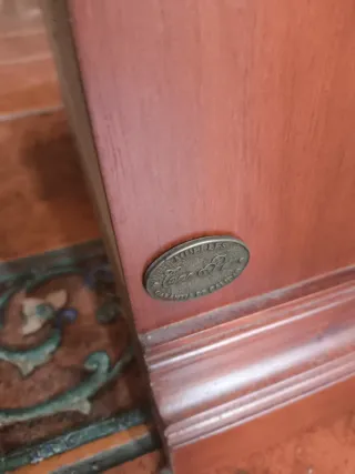 Escritorio Bureau Madera Maciza Vintage