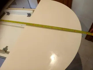 Tavolo da pranzo IKEA estensibile bianco