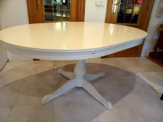 Tavolo da pranzo IKEA estensibile bianco