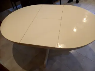 Tavolo da pranzo IKEA estensibile bianco