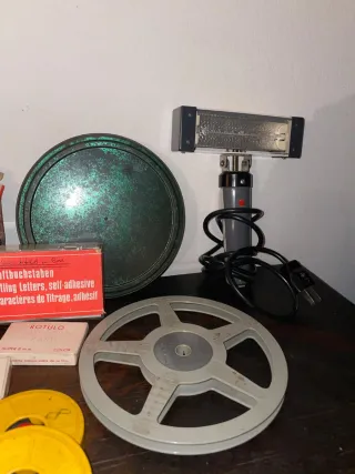 Kit Cine Super 8: Empalmadora, carretes y más