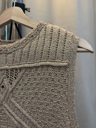 Camiseta Dorada Inditex Talla XL