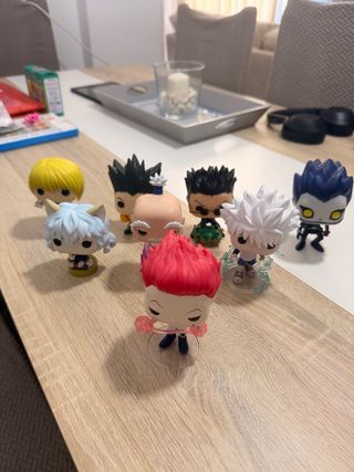 Funko Pop HxH y death note Colección sin cajas