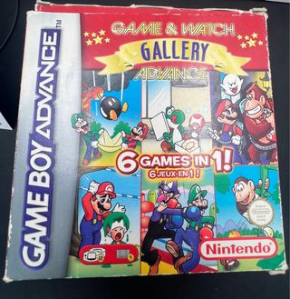 Game Boy Advance - Game & Watch and Gallery