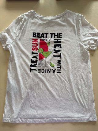 Camiseta ONLY Talla L Estampado Verano