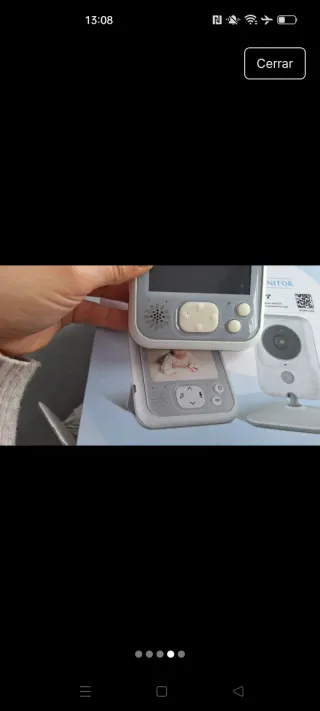 Vigilabebés GHB VB607 Digital + Soporte cámara GHB