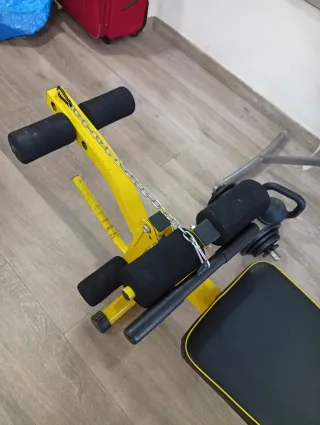 Banco de ejercicio multifuncional, todo el cuerpo