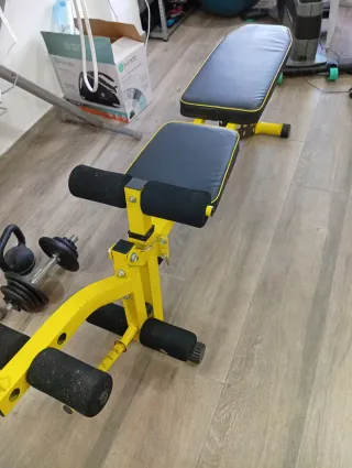 Banco de ejercicio multifuncional, todo el cuerpo