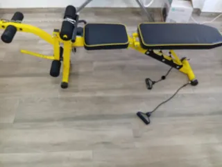 Banco de ejercicio multifuncional, todo el cuerpo