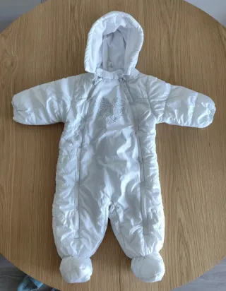 Buzo nieve bebé blanco