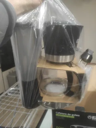 Cafetera de goteo EDM 800W 1.2L