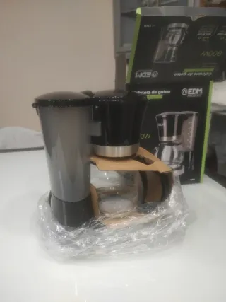 Cafetera de goteo EDM 800W 1.2L