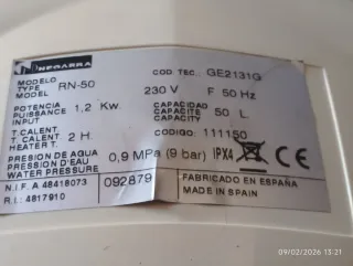 Carcasa Termo Negarra con Accesorios