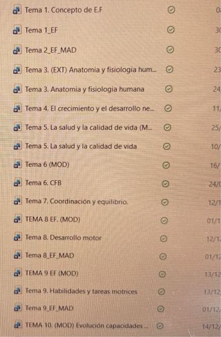 Temario Oposición Maestro Educación Física C.Mad