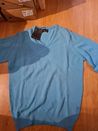 Jersey Hawick azul talla S