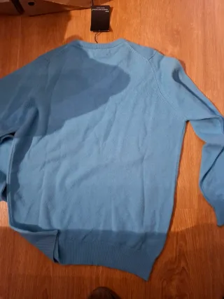 Jersey Hawick azul talla S