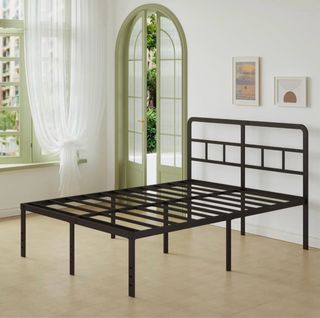 Cama 180x200 cm con cabecero curvo