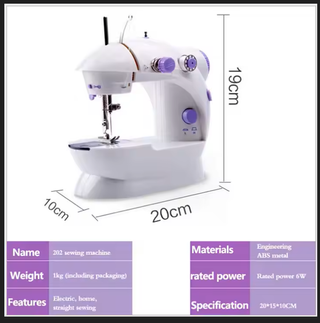 Máquina de coser portátil