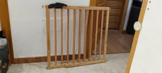 Barrera de seguridad madera