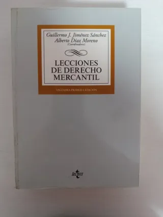 Lecciones de Derecho Mercantil (Derecho - Bibli...