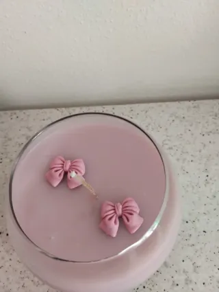 Candela decorativa con stelle