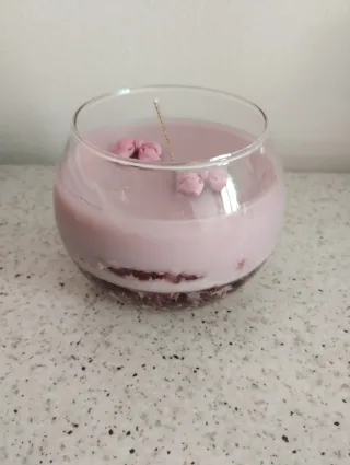 Candela decorativa con stelle