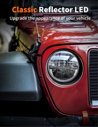 Luces LED 7 XenLed Jeep Look Original