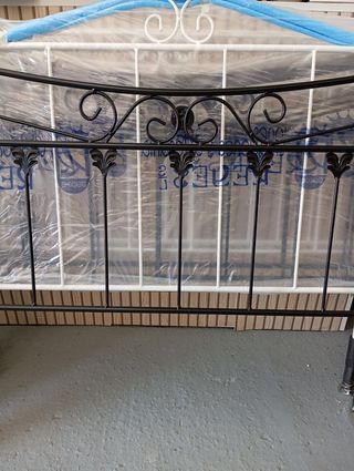 Cabecero forja negro 150cm