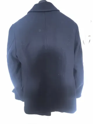 Giaccone uomo doppiopetto nero