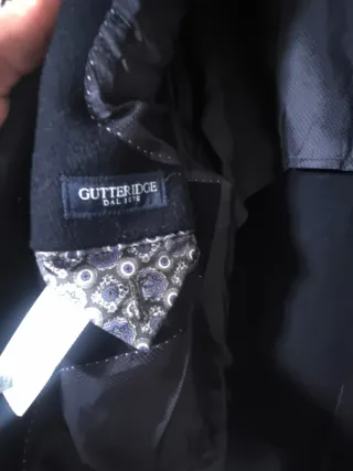 Giaccone uomo doppiopetto nero