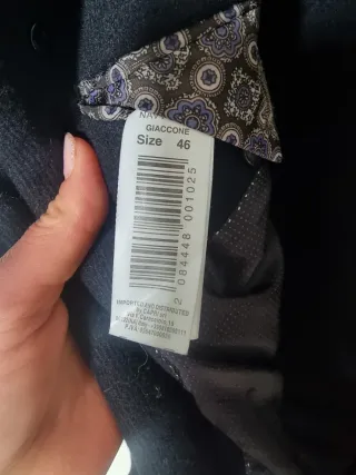 Giaccone uomo doppiopetto nero