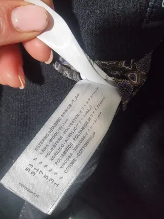 Giaccone uomo doppiopetto nero