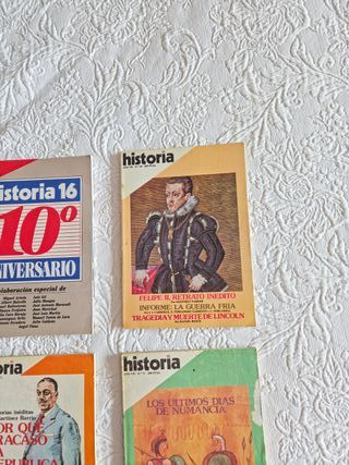 Lote Revistas de Historia 16 + Regalo Revista Hist