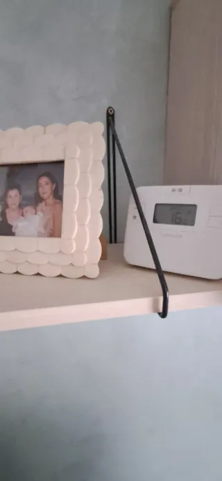 Mueble de salón madera y cristal