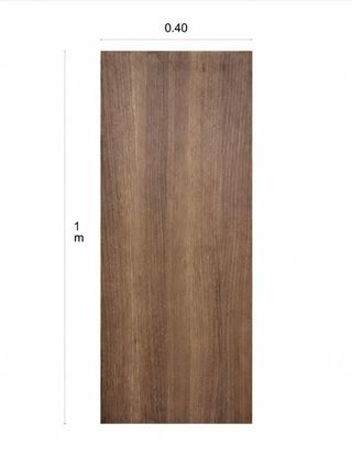 Estanterías de madera color marrón