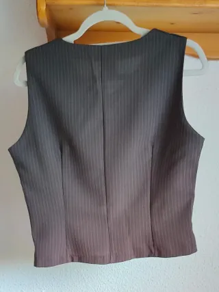 Chaqueta y chaleco raya diplomática