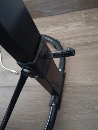 Silla de oficina con mesa plegable