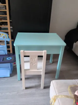 Set de Mesa y silla infantil