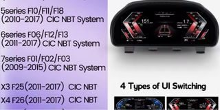 Cuadro Digital BMW F10 F11 F 2009/2015