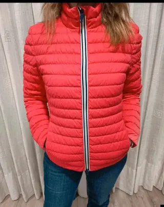 Plumífero Tommy Hilfiger Rojo Talla S