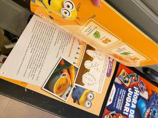 Cuadernos Carrefour Market Mania y Hora de Jugar