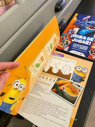 Cuadernos Carrefour Market Mania y Hora de Jugar