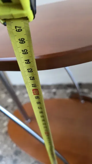 Camarera Bar Vintage Madera y Cromo