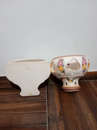 8 Piezas Cerámica Decorativa Patio