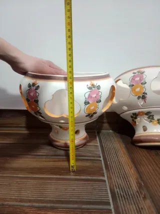 8 Piezas Cerámica Decorativa Patio