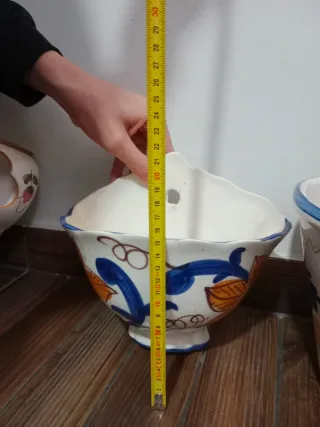 8 Piezas Cerámica Decorativa Patio